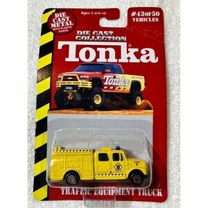 NIP 1999 Maisto Tonka Die Cast Collection - Traffic Equipment Truck - #43 Of 50